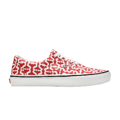 Pre-owned Vans Supreme X Era 'monogram S - Red'