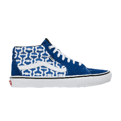 Pre-owned Vans Supreme X Grosso Mid 'monogram S - Royal' In Blue