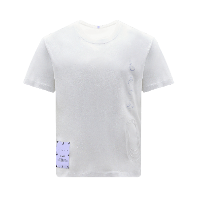 Pre-owned Mcq By Alexander Mcqueen Artefact T-shirt 'hush' In White