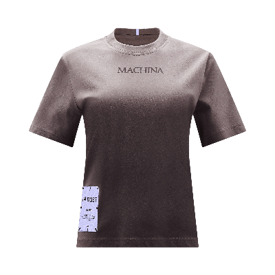 Pre-owned Mcq By Alexander Mcqueen Machina T-shirt 'cinder' In Brown