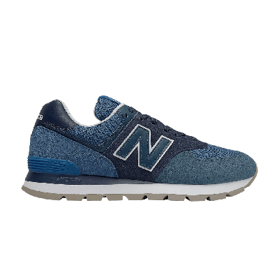 Pre-owned New Balance 574 'natural Indigo Laser Blue'