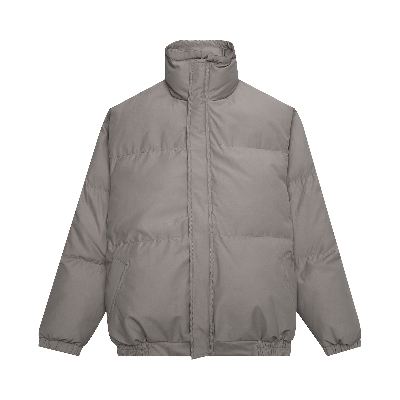 Pre-owned Essentials Fear Of God  Puffer Jacket 'cement' In Grey