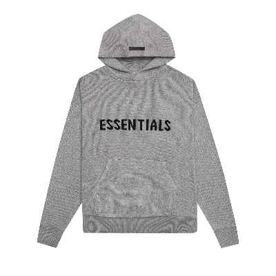 Pre-owned Essentials Fear Of God  Knit Pullover 'dark Heather Oatmeal' In Grey