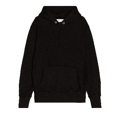 Pre-owned Les Tien Cropped Hoodie 'jet Black'