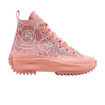 Pre-owned Converse Natasha Cloud X Wmns Run Star Hike Inspired 'floral - Pink Quartz'