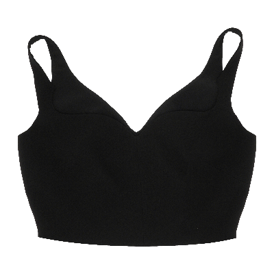 Pre-owned Versace Silk Top 'black'
