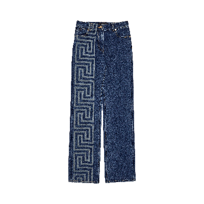 Pre-owned Versace Denim 'dark Blue'