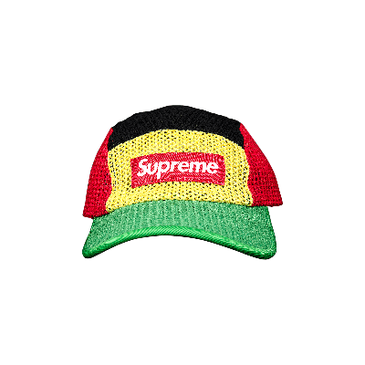 Pre-owned Supreme String Camp Cap 'multicolor' In Multi-color