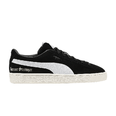 Pre-owned Puma Lauren London X Wmns Suede 'forever Stronger' In Black