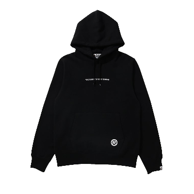 Pre-owned Bape X Ovo Pullover Hoodie 'black'