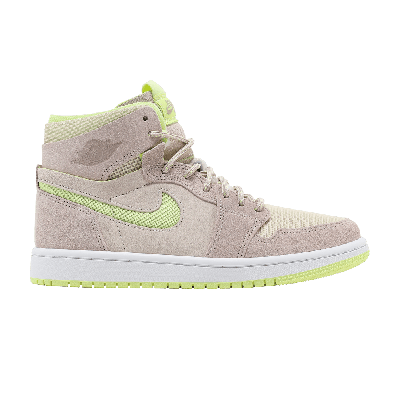 Pre-owned Air Jordan Wmns  1 High Zoom Comfort 'lemon Twist' In Pink
