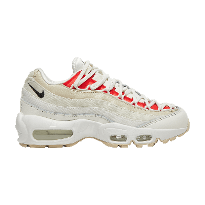 Pre-owned Nike Wmns Air Max 95 'double Lace - Sail' In White