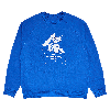 Ader Error Logo-print Long-sleeve Sweatshirt In Blue