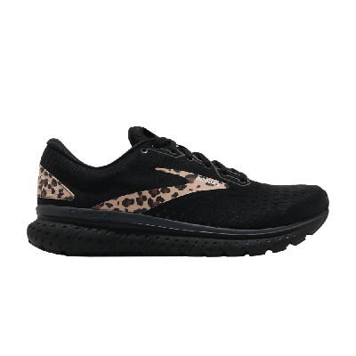 Pre-owned Brooks Wmns Glycerin 18 'cheetah Go Wild' In Black