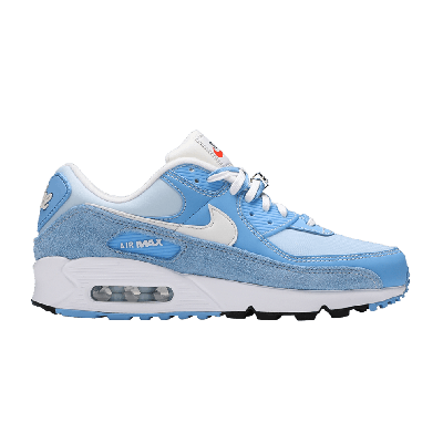 Pre-owned Nike Wmns Air Max 90 'first Use' In Blue
