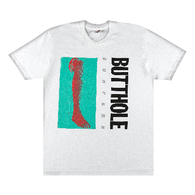 Pre-owned Supreme X Butthole Surfers Leg Tee 'white'