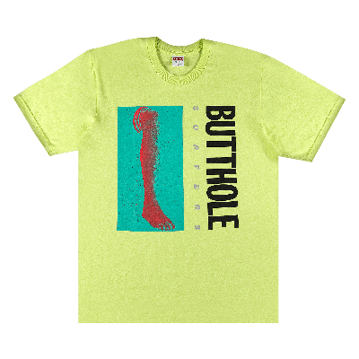 Pre-owned Supreme X Butthole Surfers Leg Tee 'neon Green'