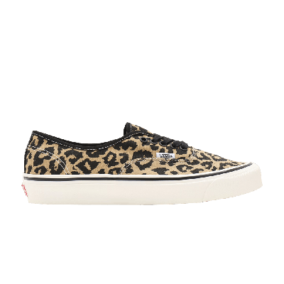 Pre-owned Vans Authentic 44 Dx 'anaheim Factory - Leopard' In Tan