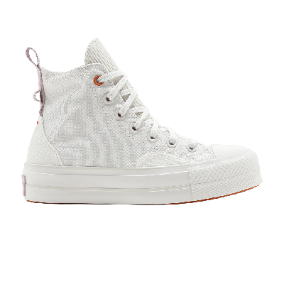 Pre-owned Converse Wmns Chuck Taylor All Star Platform High 'future Utility - Vintage White'