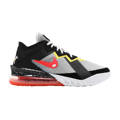 Pre-owned Nike Space Jam X Lebron 18 Low 'sylvester X Tweety' In Grey