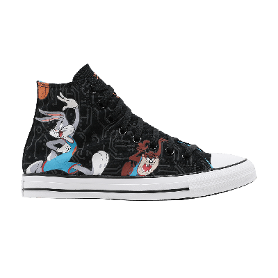 Pre-owned Converse Space Jam X Chuck Taylor All Star High 'tune Squad ' In Black