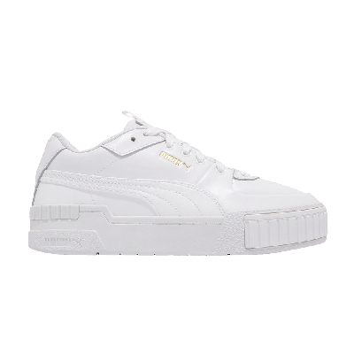 Pre-owned Puma Wmns Cali Sport 'white Gold'