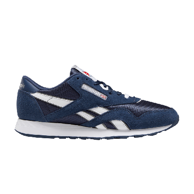Pre-owned Reebok Classic Nylon 'team Navy' In Blue