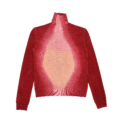 Pre-owned Marni Turtleneck Sweater 'burgundy' In Red