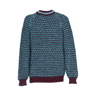 Pre-owned Marni Crew Neck Long-sleeve Sweater 'mint' In Green