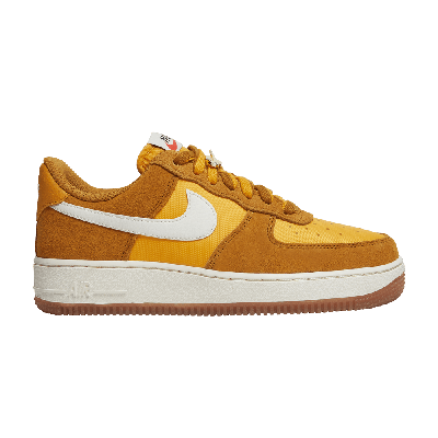 Pre-owned Nike Wmns Air Force 1 '07 Se 'first Use - University Gold Gum'
