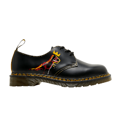 Pre-owned Dr. Martens' Jean-michel Basquiat X 1461 'pez Dispenser' In Black