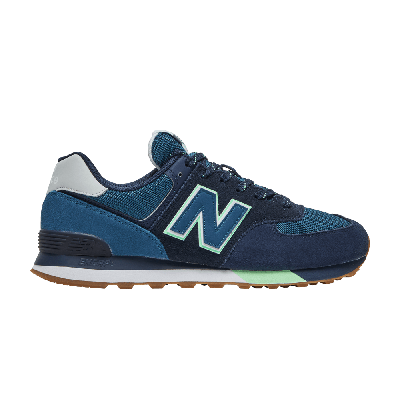 Pre-owned New Balance 574 'natural Indigo' In Blue