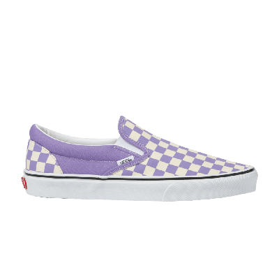 Pre-owned Vans Classic Slip-on 'checkerboard - Chalk Violet' In Purple