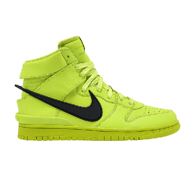 Pre-owned Nike Ambush X Dunk High 'flash Lime' In Yellow