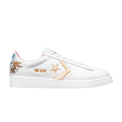 Pre-owned Converse Space Jam X Pro Leather 'lola' In White