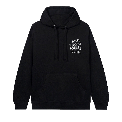 Pre-owned Anti Social Social Club California Hoodie 'black'