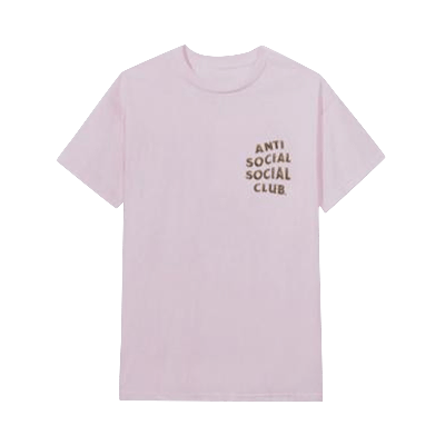 Pre-owned Anti Social Social Club Kids'  Good Wood Tee 'pink'