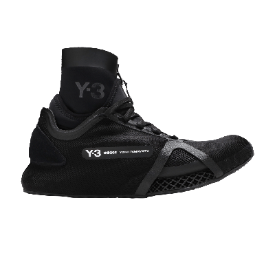 Pre-owned Adidas Originals Y-3 Runner 4d Iow High 'black'