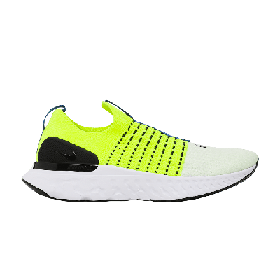 Pre-owned Nike React Phantom Run Flyknit 2 'white Yellow'