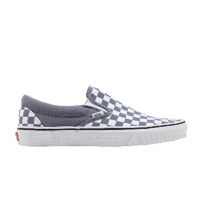 Pre-owned Vans Classic Slip-on 'checkerboard - Blue Granite'