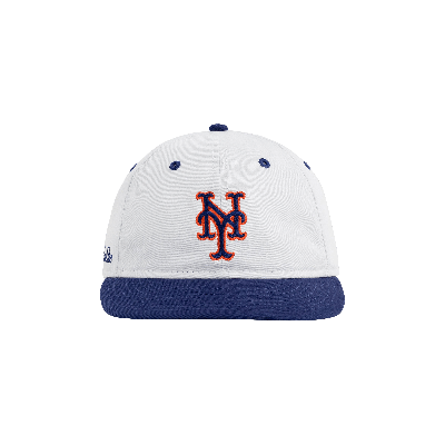 Pre-owned Aimé Leon Dore X New Era Washed Chino Mets Hat 'white'
