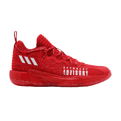 Pre-owned Adidas Originals Dame 7 Extply 'opponent Advisory - Scarlet' In Red