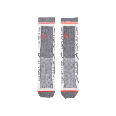 Pre-owned Nike X Off-white Socks 'grey'