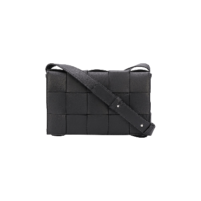 Pre-owned Bottega Veneta Cassette Bag 'black/silver'