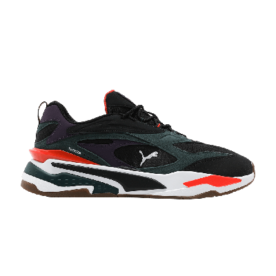 Pre-owned Puma Rs-fast Buck 'black Green Gables'