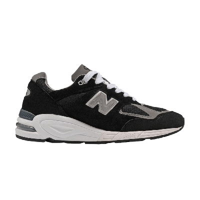 Pre-owned New Balance 990v2 Made In Usa 'black Grey'