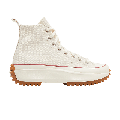 Pre-owned Converse Run Star Hike High 'parchment Gum Honey' In Cream