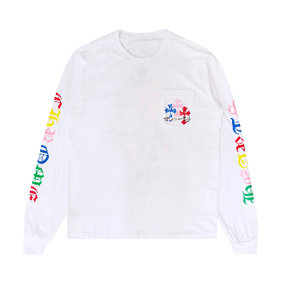 Pre-owned Chrome Hearts Multicolor Long-sleeve 'white'
