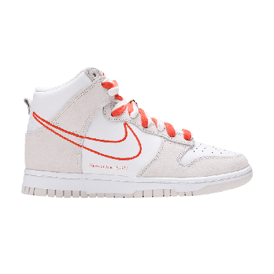 Pre-owned Nike Wmns Dunk High Se 'first Use Pack - White Orange'