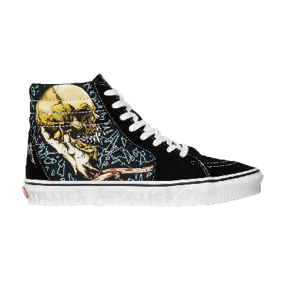 Pre-owned Vans Metallica X Sk8-hi 'pushead' In Black